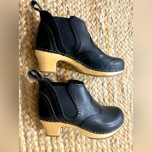 Swedish Hasbeens Chelsea boot. Very lightly worn. Like new.
